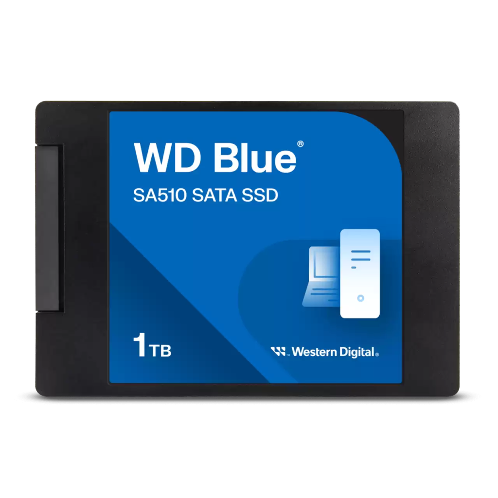 WD Blue SA510, WDS100T3B0A, 1TB, 560/510, 3D NAND, 2,5" SATA, SSD