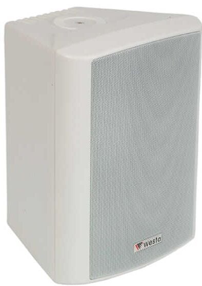 WESTA WS-5TW 13 CM HAT TR.PLASTİK 125W KABİN HOPARLÖR - BEYAZ