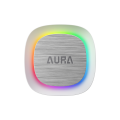 GAMDIAS AURA GL240 V2 WH, White Edition, 240mm,  RGB, 2 Fanlı,CPU Sıvı Soğutma