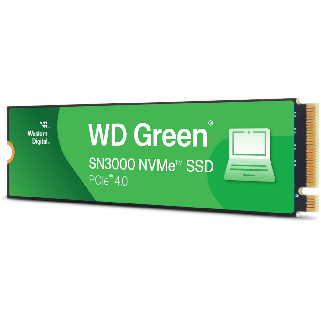 WD Green SN3000, WDS200T4G0E, 2TB, 5000/4000, Gen4, NVMe PCIe M.2 2280, SSD