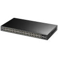 CUDY GS2048PS4-720W 48 PORT 10/100/1000 48 PORT POE+ 4 X SFP YONETILEBILIR RACK MOUNT SWITCH