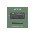 LOGITECH K380S, Pebble Keys 2,  Siyah, 920-011859, Bluetooth, Türkçe, Q, Multimedya, Mini Klavye