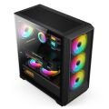 IROMX ORENDA BTX-75G3 750W 4x12CM ARGB FAN ATX 2xUSB2.0/1xUSB3.0 360MM SOĞUTUCU DESTEKLİ SİYAH KASA