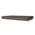 TENDA TEG3328F 28 PORT 10/100/1000 4 X SFP YONETILEBILIR RACK MOUNT SWITCH
