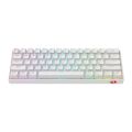 REDRAGON K530W DRACONIC PRO Q TR 60% KOMPAKT KABLOSUZ-BLUETOOTH 2.4G SWITCH MEKANİK KLAVYE BEYAZ