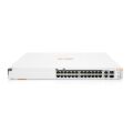 HPE JL813A 24 PORT GIGABIT 12 PORT POE + 2X1GB SFP UPLINK YÖNETİLEBİLİR RACKMOUNT SWITCH