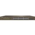 IP-COM IP-G5328F 24 PORT 10/100/1000 4 X SFP L3 YÖNETİLEBİLİR RACK MOUNT SWITCH METAL KASA