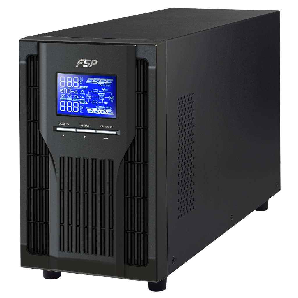 FSP Champ1K 1KVA Online UPS (2x9A Akü)