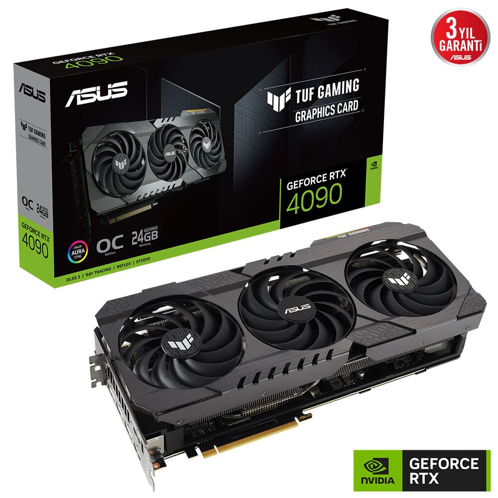ASUS TUF-RTX4090-O24G-OG-GAMING RTX4090 24GB GDDR6X 384 Bit 2xHDMI/3XDP PCI-E 4.0