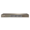 IP-COM IP-G1024D 24 PORT 10/100/1000 YONETILEMEZ RACK MOUNT SWITCH METAL KASA