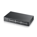 ZyXEL GS1100-24E V3, 24 Port, GigaBit, Yönetilemez, Sessiz, Rackmount Switch