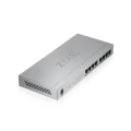 ZyXEL GS1008HP, 8 Port, GigaBit, PoE 60W, Yönetilemez, Masaüstü Switch