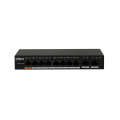 DAHUA PFS3010-8ET-96, 8 Port, MegaBit, PoE 96W, 2 Port GigaBit Uplink, Yönetilemez, Masaüstü Switch