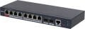 DAHUA S4210-8GT-110 10PORT YÖNETİLEBİLİR GB SWİTCH 8P POE