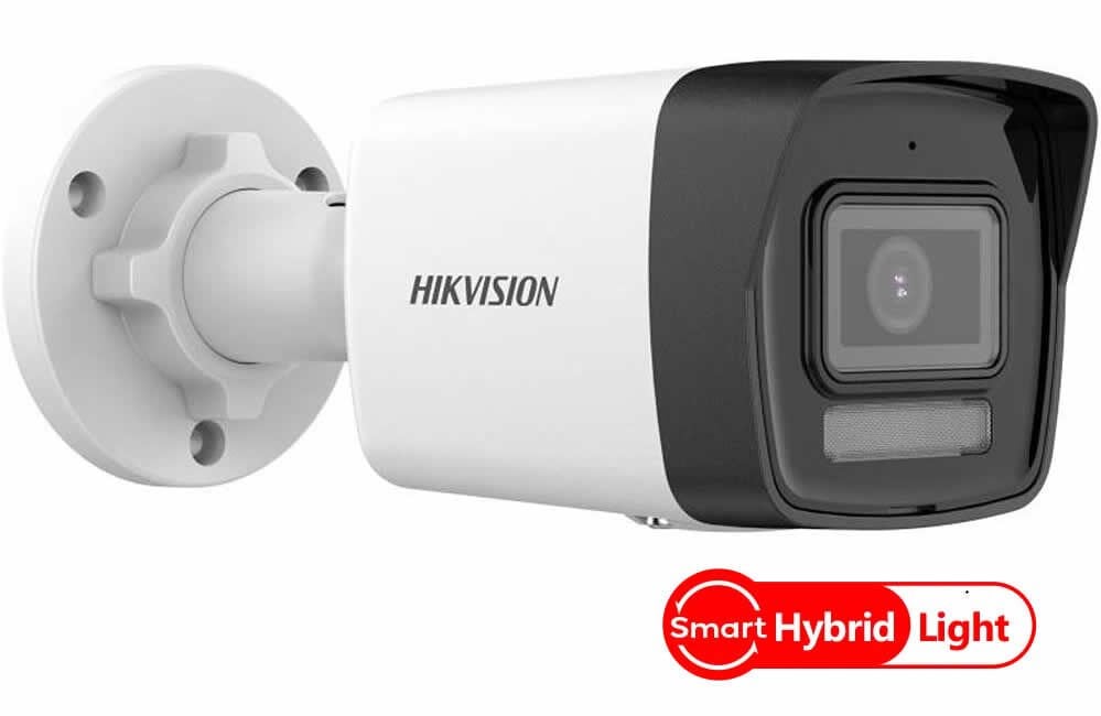 * HİKVİSİON DS-2CD1023G2-LIUF 2MP 2.8mm Smart Hybrid Light Bullet IP Kamera (Dahili Mikrofon)