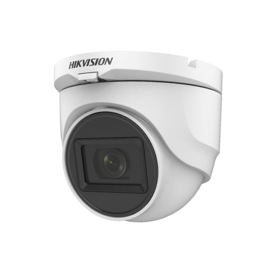 HIKVISION DS-2CE76D0T-ITPFS, 2Mpix, 2.8mm Lens, 20Mt Gece Görüşü, Dahili Mikrofon, Plastik Dome Kamera