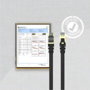 UNITEK CAT7 PATCH KABLO 10MT FLAT (C1897BK-10M)