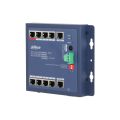 DAHUA CHS4110-8ET-90-F, 8 Port, Megabit, PoE 90W, 1 Port Uplink, 1 Port Combo, Cloud Yönetilebilir, Switch
