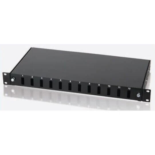 ODS 10F-SB1U12PSCDX-WEA 12 PORT SC DX DUVAR TİPİ DUBLEX PATCH PANEL