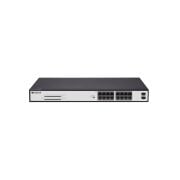 BDCOM S1518-16P 16 PORT 10/100/1000 16 PORT POE 2 PORT GIGABIT UPLINK 240W YONETILEMEZ RACK MOUNT SWITCH