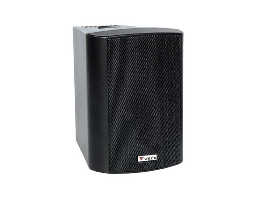 WESTA WS-4TB 10CM HAT TR. PLASTİK KABİN HOPARLÖR - SİYAH