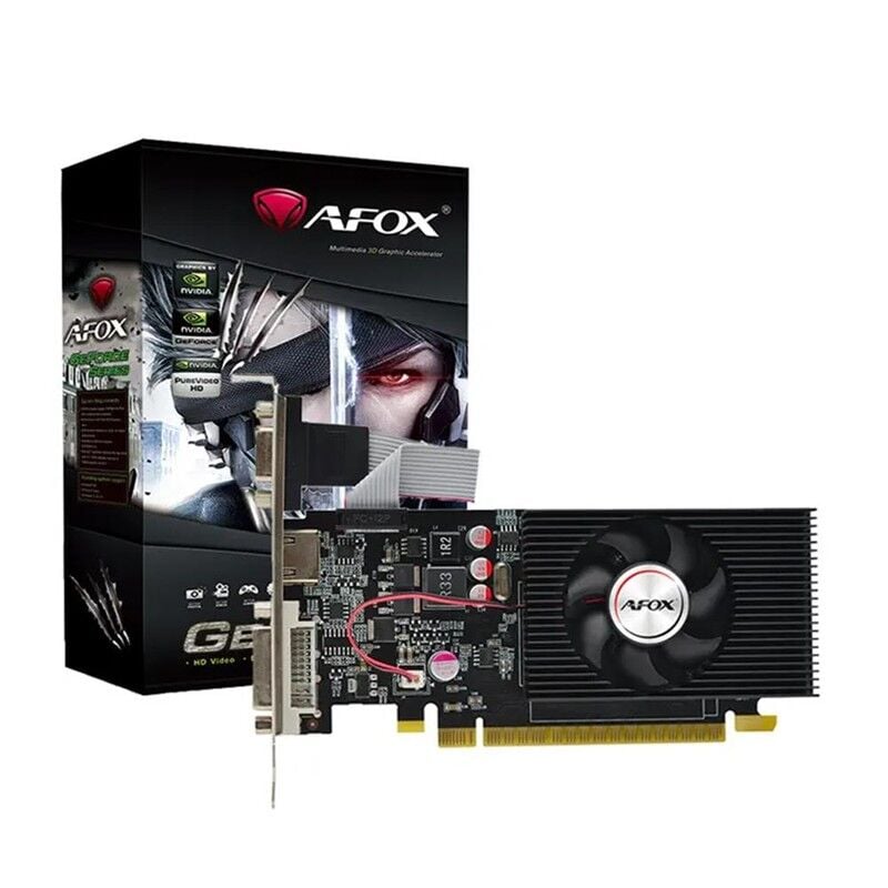 AFOX GEFORCE AF730-2048D3L6 GT730 LP 2GB DDR3 128BIT 1XVGA 1XHDMI 1XDVI EKRAN KARTI