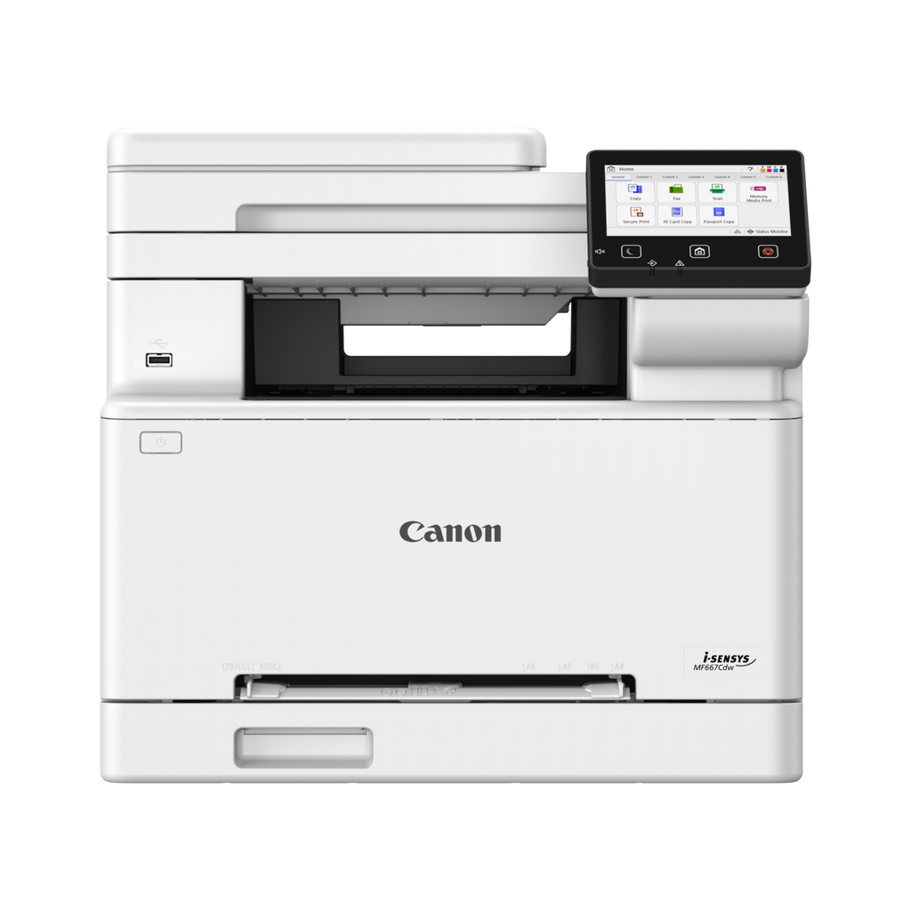 CANON i-SENSYS MF667CDW, Renkli Lazer Yazıcı,  Tarayıcı, Fotokopi, Fax, Wifi, Lan, Duplex