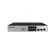 BDCOM S2500-8P2S 8 PORT 10/100/1000 8 PORT POE 2 X SFP 140W LAYER 3 YÖNETİLEBİLİR RACK MOUNT SWITCH