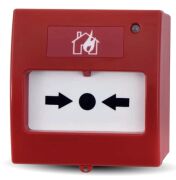 TEKNİM TFB-3168 KONVANSİYONEL TEKRAR KURULABİLİR YANGIN ALARM BUTONU, LED GÖSTERGELİ