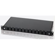 ODS 10F-SB1U12PSCDX-REA 1U 19'' 12 PORT SC DX RACK TİPİ DUBLEX PATCH PANEL