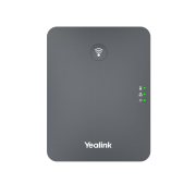YEALINK W70B, SIP Dect Baz İstasyonu, 10 adede kadar DECT el cihazı desteği, 10 VoIP hesabı desteği, 10/100 Mbps Ethernet portu, PoE destekli