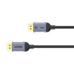 UNITEK DISPLAYPORT 2.1 %100 BAKIR 1MT 16K&60Hz (C1626GY01-1M)