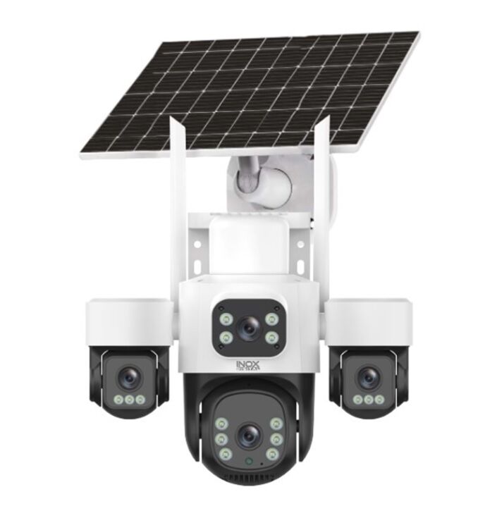 INOX X14 3MP 3.6mm Solar 4G kamera E-SİM DESTEKLİ