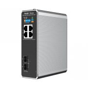RUIJIE REYEE RG-NIS2100-4GT2SFP-HP 4 PORT 10/100/1000 4 PORT POE  2 X SFP 120W RUJIE CLOUD YONETILEBILIR ENDÜSTRİYEL SWI