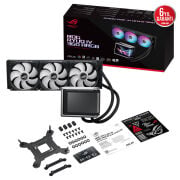 ASUS ROG RYUO IV 360 ARGB 360MM SİYAH İŞLEMCİ SIVI SOĞUTUCU
