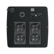 TUNÇMATİK LITE II 1000VA 2x12V/7AH LINE INTERACTIVE UPS TSK5208