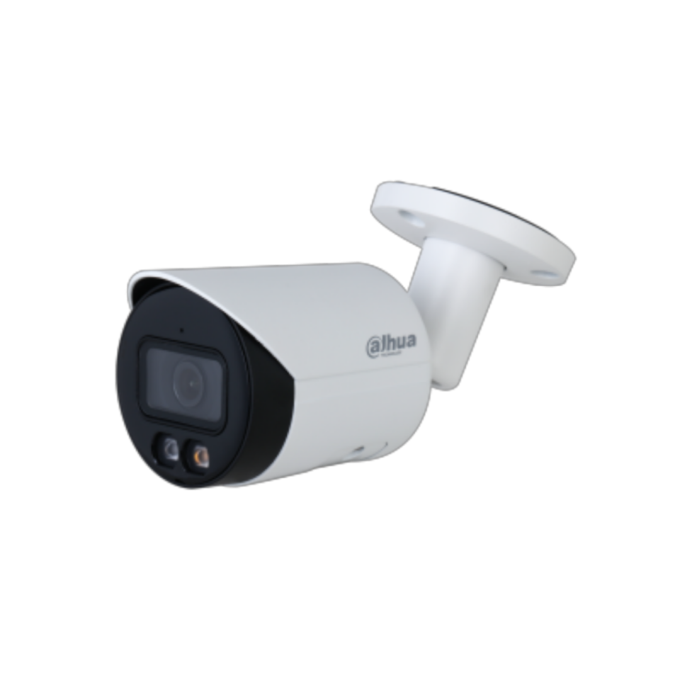 DAHUA  IPC-HFW2249S-S-IL,  2Mpix, Full Color, 3,6mm Lens,H265+, 30Mt Gece Görüşü, IP67, Dahili Mikrofon, PoE Bullet IP Kamera