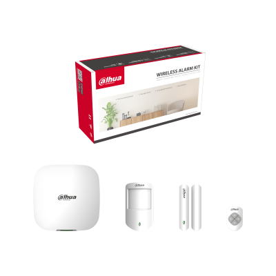 DAHUA ART-ARC3000H-03-GW2 KABLOSUZ+2G ALARM SETİ (DEDEKTÖR +M.KONTAK+KUMANDA)