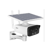 DAHUA IPC-HFW2431DG-4G-SP-EAU-B, 4Mpix, 3,6mm Lens, H265+, 50Mt Gece Görüşü, Dahili Mikrofon, IP67,  Solar(Güneş Enerjili) IP Kamera