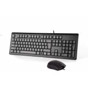 A4 TECH KR-9276 USB MULTİMEDYA SİYAH Q KLAVYE MOUSE