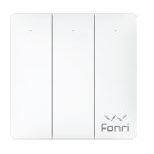 FONRİ S1N3G WIFI KABLOSUZ AKILLI DOKUNMATİK ÜÇLÜ DUVAR ANAHTARI