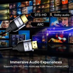 UNITEK HDMI2.1 KABLO 1.5MT 8K&60Hz (C11086GY01-1.5M)