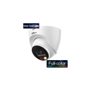 DAHUA IPC-HDW1249T-S-IL, 2Mpix, 2,8mm Lens, SD Kart, Smart Dual Light, H265+, 30Mt Gece Görüşü, Dahili Mikrofon, IP67, PoE Dome IP Kamera