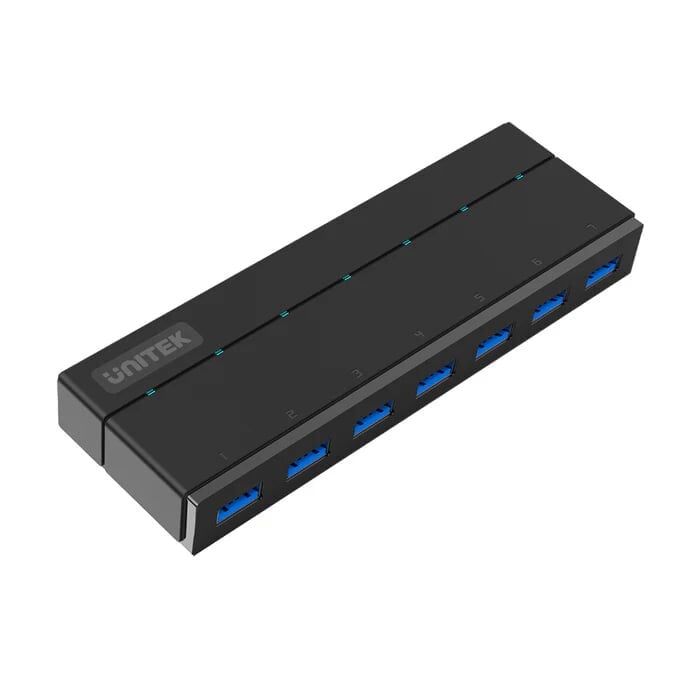 UNITEK 7PORT ŞARJ DESTEKLİ USB HUB IOS+WIN(Y-3184-EU)
