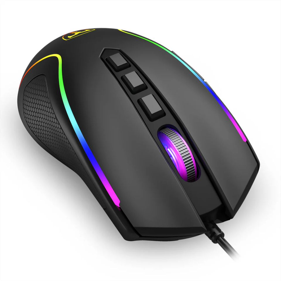 T-DAGGER T-TGM209-LIT, Darkangel Lite, RGB Backlight, 8 Programlanabilir Buton, USB Kablolu, 10.00DPI, Gaming Mouse