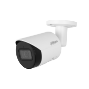 DAHUA IPC-HFW2241S-S-0360B, 2Mpix, 3,6mm Lens, H265+,  30Mt Gece Görüşü, IP67, Dahili Mikrofon, PoE Bullet IP Kamera