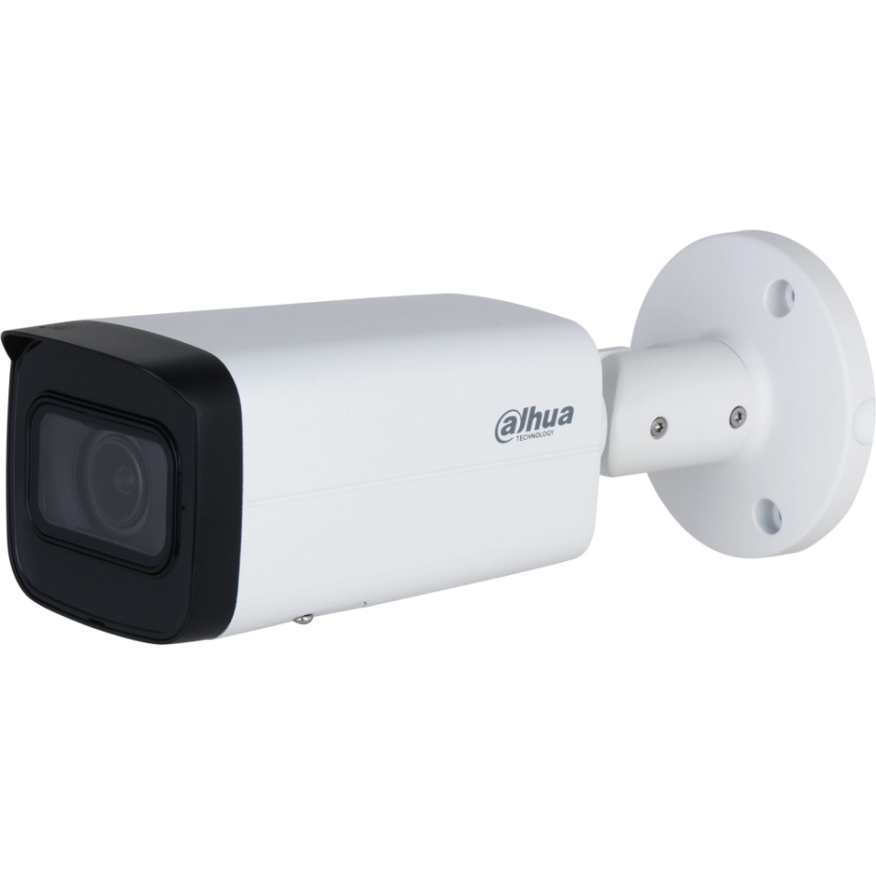 DAHUA IPC-HFW2241T-ZAS-27135, 2Mpix, 2,7-13,5mm Motorize Lens, H265+, 60Mt Gece Görüşü, Dahili Mikrofon, Starlight, IP67,  PoE Bullet IP Kamera