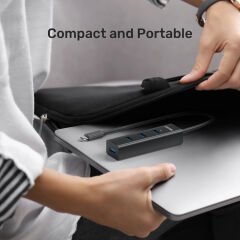 UNITEK TYPE-C TO 4 PORT USB 3.0 + TYPE-C (Y-3089Z01)