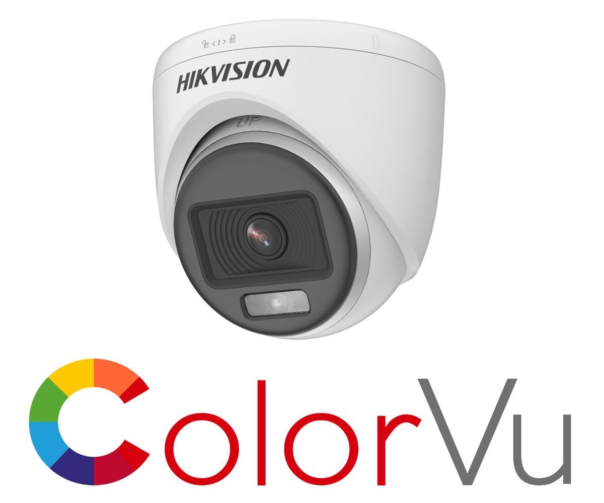 HİKVİSİON DS-2CE70DF0T-PF ColorVu TVI 2MP (2.8mm) 4 in 1  Dome Kamera