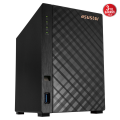 ASUSTOR AS1102TL, 1Gb DDR4 Ram, 2 Yuvalı (2x22TB Destek), 1x2.5GbE Network, USB 3.2, USB 2.0, Tower NAS (Yedekleme) Cihazı